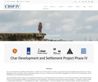 CDSP.org.bd(Char Development Settlement Project) Screenshot