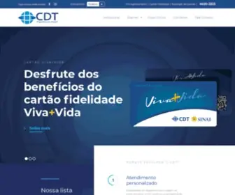 CDtdiagnosticos.com.br(CDT) Screenshot