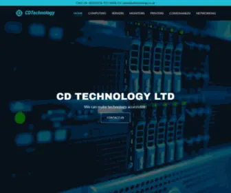 CDtechnology.co.uk(CD Technology Ltd) Screenshot