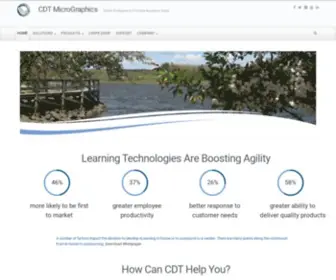 CDtmicrographics.com(CDT Home) Screenshot