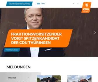 CDu-Eichsfeld.de(CDU Kreisverband Eichsfeld) Screenshot