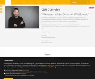 CDu-Guetersloh.de(Gütersloh) Screenshot