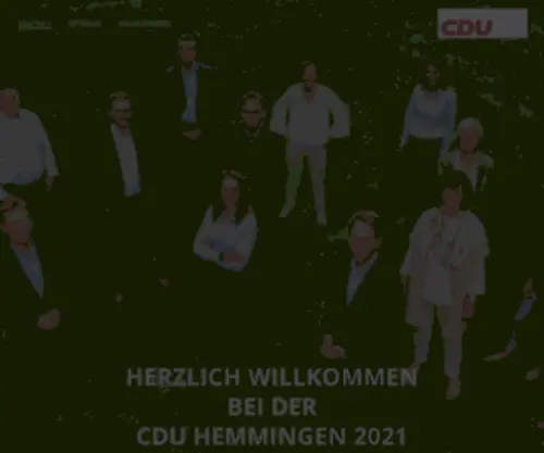 CDu-Hemmingen.de(Stadtverband und Ratsfraktion der CDU Hemmingen) Screenshot