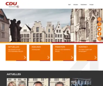 CDu-MS.de(CDU) Screenshot