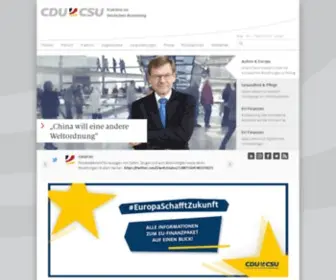 CDucsu.de(Die CDU/CSU) Screenshot