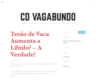 CDvagabundo.com.br(Default Web Page) Screenshot