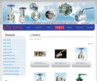 CDvalve.com.tw(Changdel Industrial) Screenshot