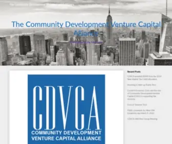 CDvca.org(Private Equity for the Public Good) Screenshot