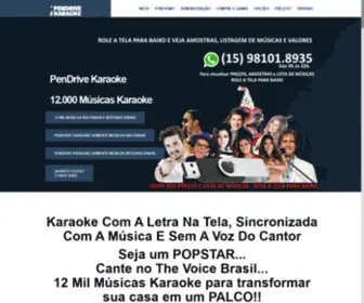 CDvideoke.com.br(60 Mil Músicas Karaoke Videoke Com Pontuação) Screenshot
