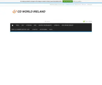 CDworld.ie(Irish Music) Screenshot