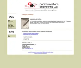 CE-INC.com(Communications Engineering) Screenshot