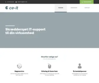 CE-IT.dk(Forside) Screenshot