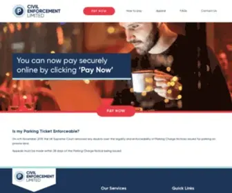 CE-Service.co.uk(Civil Enforcement) Screenshot