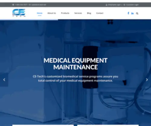 CE-Tech.net(Home Page) Screenshot