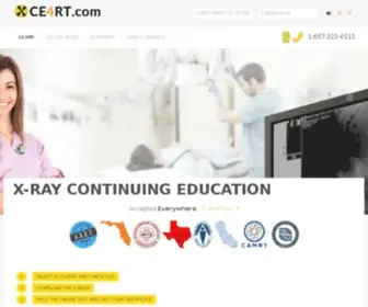 CE4RT.com(Continuing Education Credits for ARRT) Screenshot
