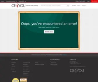 CE4You.com(CE Credits Online) Screenshot