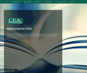 Cea-Web.org(College English Association) Screenshot