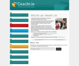 Ceacht.ie(Fáilte) Screenshot