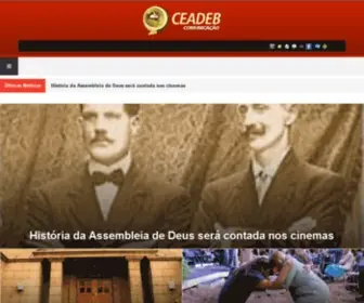 Ceadeb.com.br(CEADEB COMUNICAÇÃO) Screenshot