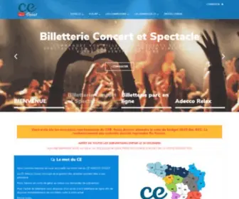 Ceadeccoouest.fr(Bienvenue au CE ADECCO OUEST) Screenshot