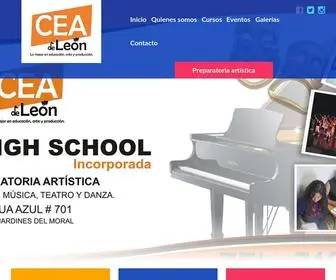 Ceadeleon.com.mx(CEA) Screenshot