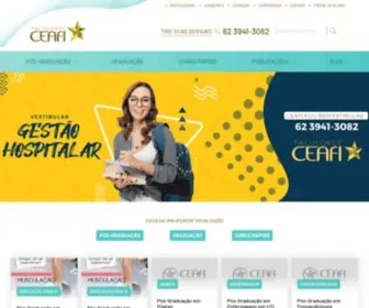 Ceafi.com.br(Faculdade CEAFI) Screenshot