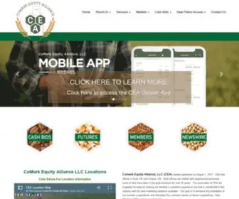 Ceagrain.com(CoMark Equity Alliance LLC) Screenshot