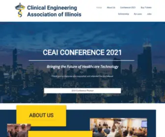 Ceaiweb.org(Clinical Engineering Association of Illinois) Screenshot