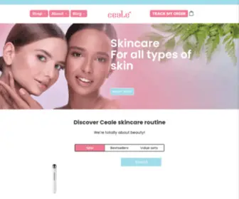 Ceale.co(High quality beauty products) Screenshot