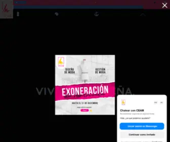 Ceam.edu.pe(Centro de Altos Estudios de la Moda) Screenshot