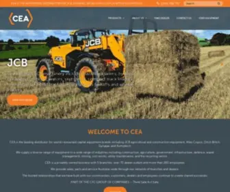 Cea.net.au(JCB, Dynapac and Atlas Copco Portable Energy) Screenshot