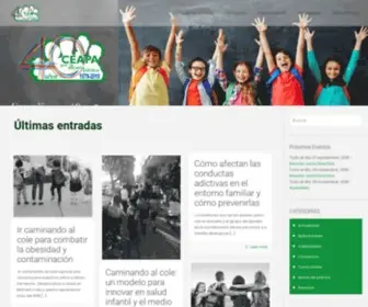 Ceapa.es(Confederación Española de Asociaciones de Padres y Madres del Alumnado) Screenshot