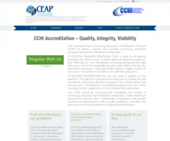 Ceapcchi.org(CCHI CEAP) Screenshot
