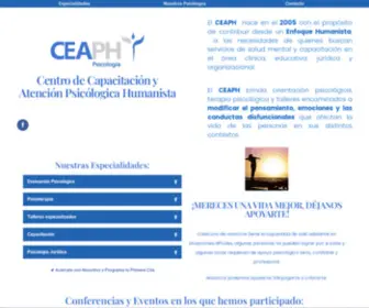 Ceaph.mx(Centro de Capacitación y Atención Psicológica) Screenshot