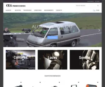 Ceaproducciones.com.ar(CEA Producciones) Screenshot