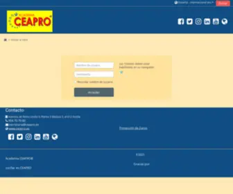 Ceapro.org(Redireccionar) Screenshot