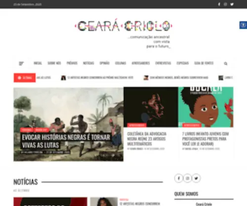 Cearacriolo.com.br(Ceará Criolo) Screenshot