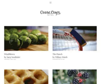 Ceasecows.com(Cease, Cows) Screenshot