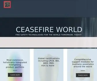 Ceasefireoverseas.com(Ceasefire World) Screenshot