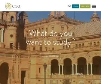 Ceastudyabroad.com(Study Abroad Programs) Screenshot