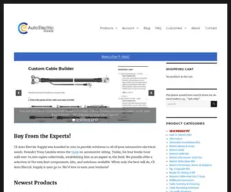 Ceautoelectricsupply.com(Automotive Electrical Solutions) Screenshot