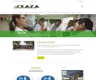 Ceaza.cl(Home) Screenshot