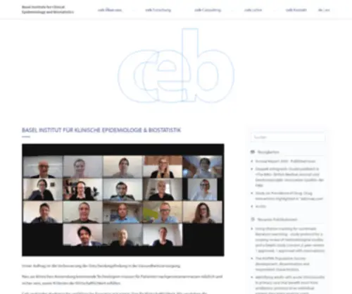 Ceb-Institute.org(Dit domein kan te koop zijn) Screenshot