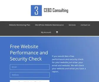 Ceb3Consulting.com(Small and Medium Business Consulting) Screenshot