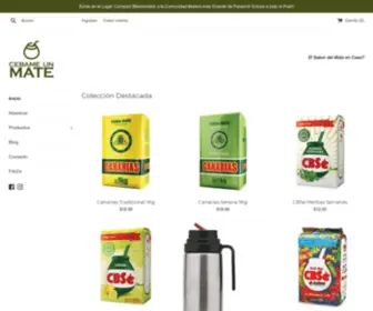 Cebameunmate.com(Cebame un Mate (Online Store)) Screenshot