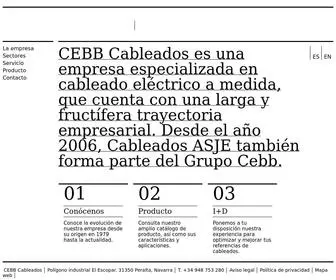 Cebb-Cableados.com(CEBB Cableados) Screenshot