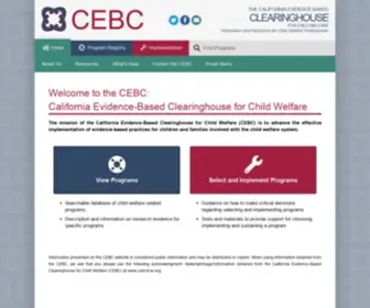 Cebc4CW.org(The California Evidence) Screenshot