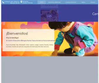 Cebilinguesantaclaradeasis.com(Centro Educativo Bilingüe Santa Clara de Asís. Ubicados en Arraiján) Screenshot