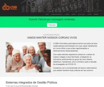 Cebinet.com.br(CEBI Informática) Screenshot