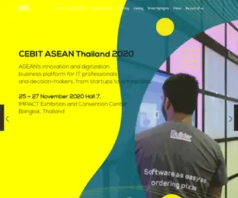 Cebitasean.com(CEBIT ASEAN Thailand) Screenshot